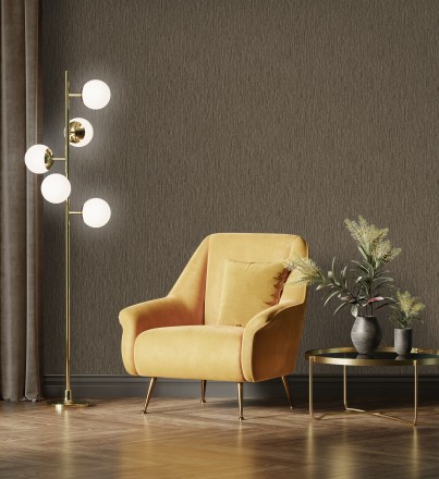 Papel pintado efecto fibra vegetal texturizado Belice 680959
