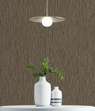 Papel pintado efecto fibra vegetal texturizado Belice 680959