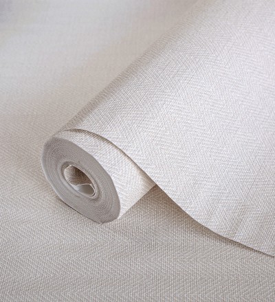 Papel pintado textil de espigas con relieve Delhi 680976