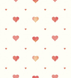 Papel pintado de corazones de caramelo Sugar Hearts 681483