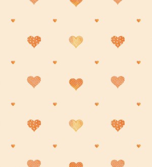 Papel pintado de corazones de caramelo Sugar Hearts 681484