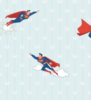 Papel pintado de rayas con Superman Clark Flight 681503