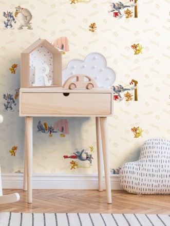 Papel pintado Tom y Jerry Jerry Friends 681521