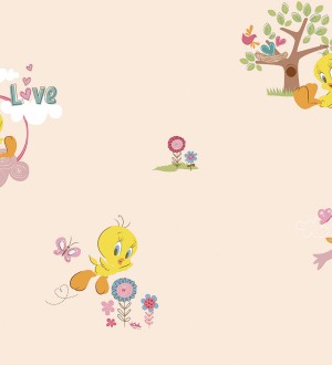 Papel pintado Piolín Tweety Garden 681534