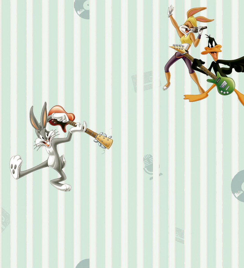 Papel pintado Bugs Bunny Looney Tunes Bunny Band 681544