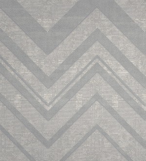 Papel pintado geométrico zig zag texturizado con pequeños destellos Enzo Spike 681656