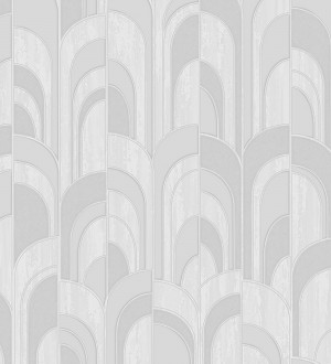 Papel pintado de arcos Art decó texturizados Bissen Arches 681665