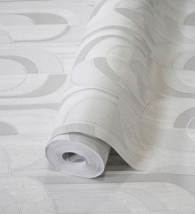 Papel pintado de arcos Art decó texturizados Bissen Arches 681665