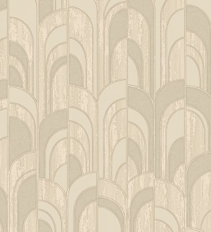 Papel pintado de arcos Art decó texturizados Bissen Arches 681667