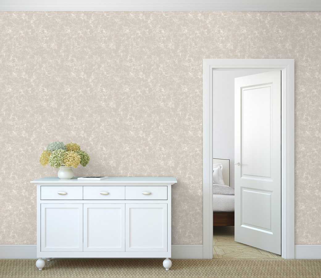 Papel Pintado Stucco Veneziano Beige y Gris Paloma 250x200 cm MATERICHE