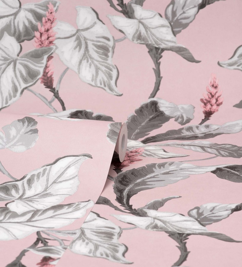 Papel pintado de flores y hojas de magnolias Lady Magnolias 681229