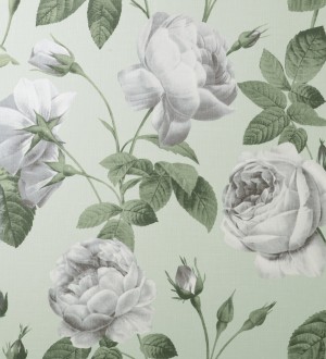 Papel pintado flores románticas estilo vintage Marietta 681322