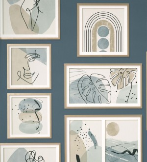 Papel pintado cuadros artísticos Mimi 681334
