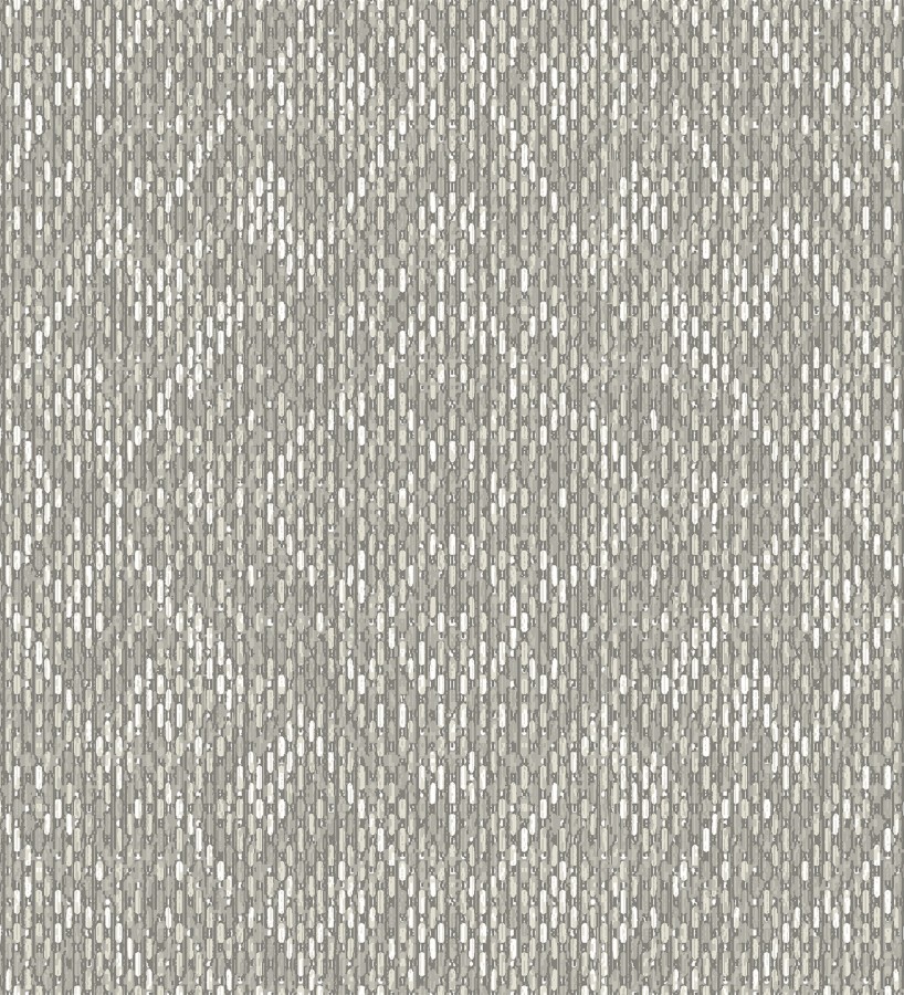 Papel pintado damasco geométrico efecto trama textil Bixby 681445