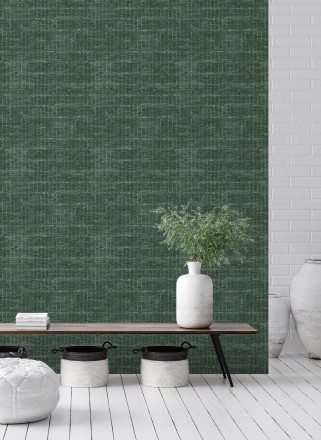 Papel pintado efecto fibra textil jaspeada Hewitt 681452