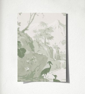 Muestra de papel pintado Xiamen Garden 681218 Xiamen Garden 681218