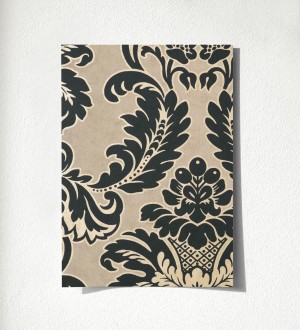 Muestra de papel pintado James Damask 681242 James Damask 681242