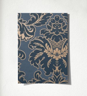 Muestra de papel pintado James Damask 681243 James Damask 681243