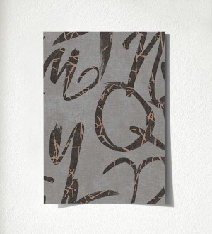 Muestra de papel pintado Freehand Letters 676313 Freehand Letters 676313