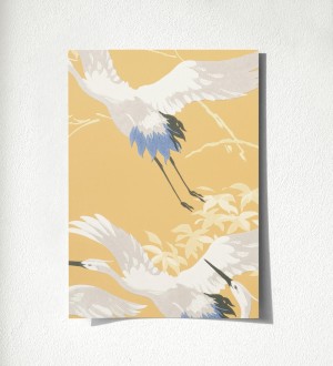 Muestra de papel pintado Mandarin Birds 681329 Mandarin Birds 681329