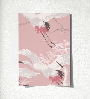 Muestra de papel pintado Mandarin Birds 681330 Mandarin Birds 681330