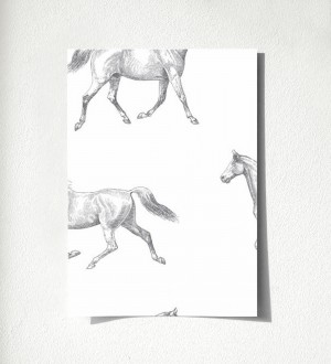 Muestra de papel pintado Glasgow Horses 677026 Glasgow Horses 677026
