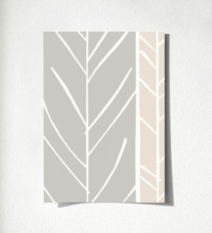 Muestra de papel pintado Winter Forest 680606 Winter Forest 680606
