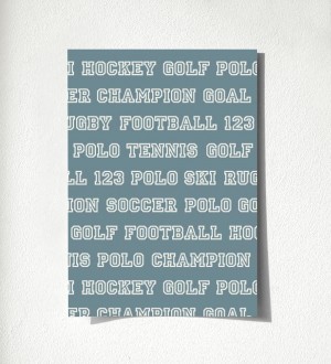Muestra de papel pintado Champion Goal 677052 Champion Goal 677052