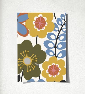 Muestra de papel pintado Garden Flowers 680612 Garden Flowers 680612
