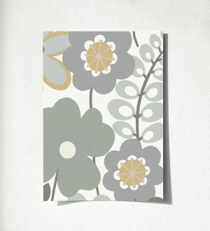 Muestra de papel pintado Garden Flowers 680613 Garden Flowers 680613