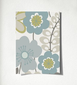 Muestra de papel pintado Garden Flowers 680614 Garden Flowers 680614