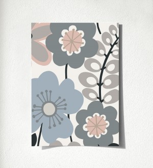 Muestra de papel pintado Garden Flowers 680615 Garden Flowers 680615