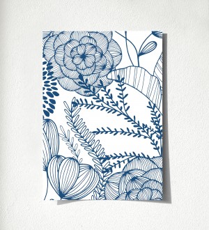 Muestra de papel pintado Morgan Flowers 680643 Morgan Flowers 680643