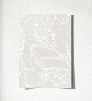 Muestra de papel pintado Morgan Flowers 680644 Morgan Flowers 680644