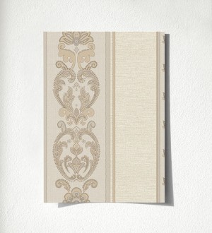 Muestra de papel pintado Selim Imperial Stripe 676848 Selim Imperial Stripe 676848