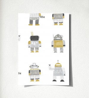 Muestra de papel pintado Strange Friends 677378 Strange Friends 677378