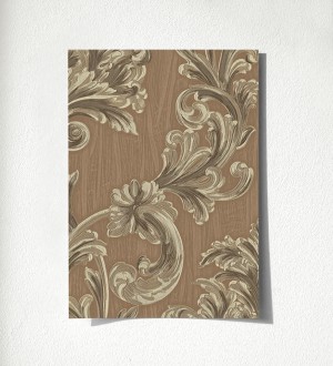 Muestra de papel pintado Bizans Damask 676878 Bizans Damask 676878