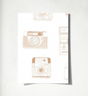 Muestra de papel pintado Vintage Pics 677215 Vintage Pics 677215