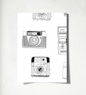 Muestra de papel pintado Vintage Pics 677216 Vintage Pics 677216