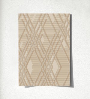 Muestra de papel pintado Angular Metric 681684 Angular Metric 681684