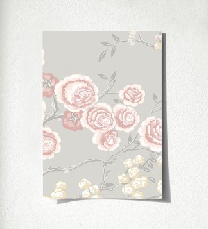 Muestra de papel pintado Olivia Bloom 679679 Olivia Bloom 679679