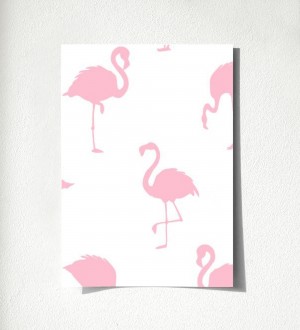 Muestra de papel pintado Miss Flamingo 679035 Miss Flamingo 679035
