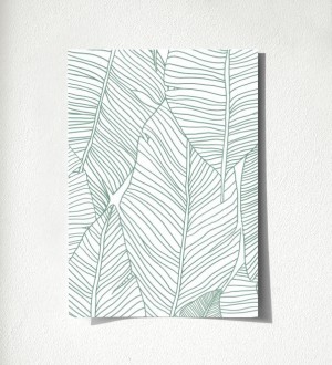 Muestra de papel pintado Manila Tropical 679053 Manila Tropical 679053