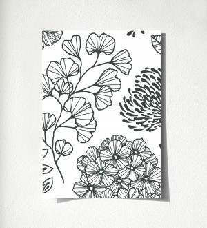 Muestra de papel pintado Eden flowers 681405 Eden flowers 681405