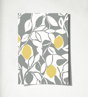 Muestra de papel pintado Lemon Garden 680789 Lemon Garden 680789