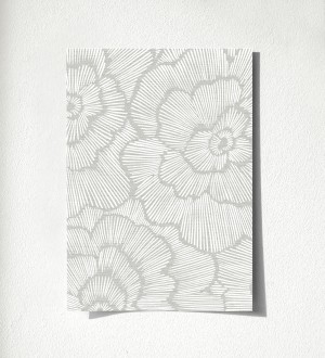 Papel pintado de flores grandes Dublin Flowers 680800