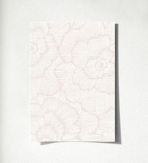 Papel pintado de flores grandes Dublin Flowers 680801