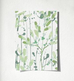 Muestra de papel pintado Amy Leaf 681441 Amy Leaf 681441