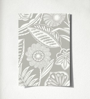 Muestra de papel pintado Beach Garden 680748 Beach Garden 680748