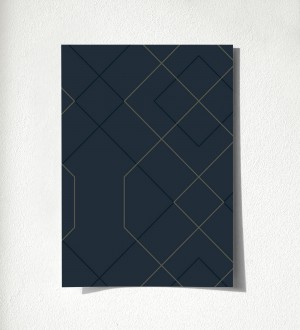 Muestra de papel pintado Hampton 680837 Hampton 680837